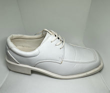 Load image into Gallery viewer, Square Stitch Tip Lace-Up Shoes