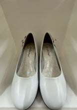 Load image into Gallery viewer, Sparkly Bow & Ribbon Wedge Shoes