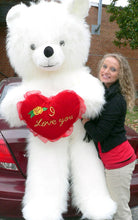 Load image into Gallery viewer, Giant Teddy Bear with "I Love You' Heart