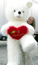 Load image into Gallery viewer, Giant Teddy Bear with "I Love You' Heart