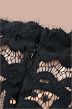 Load image into Gallery viewer, Off-Shoulder Long Sleeve Lace Dress