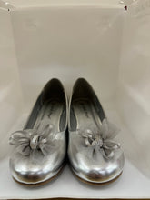 Load image into Gallery viewer, Organza & Ribbon Bow with Sparkly Accent Wedge Shoes