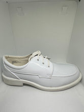 Load image into Gallery viewer, Shiny Patent Round Toe Lace-Up Shoes