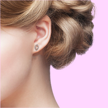 Load image into Gallery viewer, 2.00 CTTW Marquis Cut Morganite Studs in 14K Rose Gold