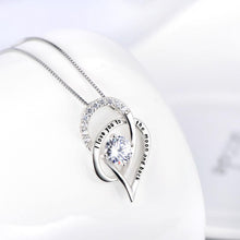 Load image into Gallery viewer, I Love You To The Moon & Back Austrian Elements Necklace