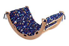 Load image into Gallery viewer, Large Montessori Climbing Arch/Rocker with Pillow Set