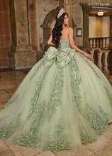 Load image into Gallery viewer, Majestic Glittery Tulle Ballgown with 3D Flowers