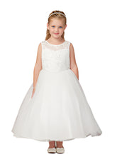 Load image into Gallery viewer, Elegant Lace & Rhinestone Sleeveless Dress