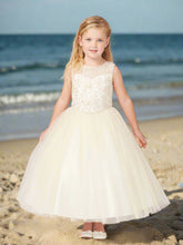 Load image into Gallery viewer, Elegant Lace & Rhinestone Sleeveless Dress