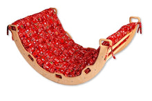 Load image into Gallery viewer, Large Montessori Climbing Arch/Rocker with Pillow Set