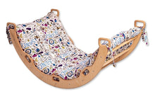 Load image into Gallery viewer, Large Montessori Climbing Arch/Rocker with Pillow Set