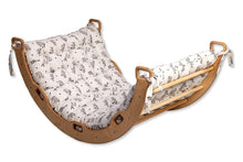 Load image into Gallery viewer, Large Montessori Climbing Arch/Rocker with Pillow Set