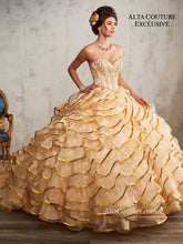 Load image into Gallery viewer, Organza Quinceanera Alta Couture Gown