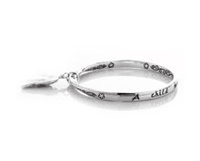 Load image into Gallery viewer, Mother and Child Sculptured Charm Bangle