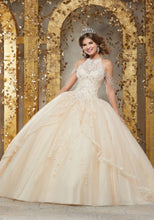 Load image into Gallery viewer, Chandelier Halter Dress