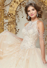 Load image into Gallery viewer, Chandelier Halter Dress