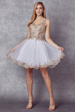 Load image into Gallery viewer, Embroidered V-Neck Dress