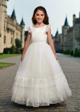 Load image into Gallery viewer, Whimsical Ruffled Lace Dress