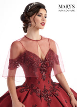 Load image into Gallery viewer, Couture Mikado Dress in Wine