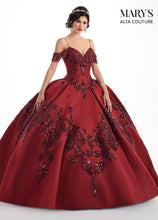 Load image into Gallery viewer, Couture Mikado Dress in Wine