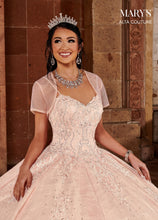 Load image into Gallery viewer, Crystal Taffeta Ballgown in Pink