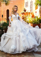 Load image into Gallery viewer, Ruffled Bridal Gown