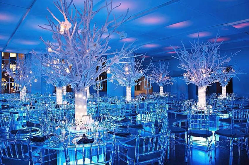 Magical Winter Theme Wedding Ideas
