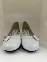 Load image into Gallery viewer, Rhinestone Embellished Bow Slip-On Wedge Shoe with Ribbon Trim
