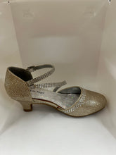 Load image into Gallery viewer, Glittery Crystal Cross-Strap Shoes

