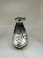 Load image into Gallery viewer, Asymmetrical 3D Flower Ankle Strap Ballerina Shoes
