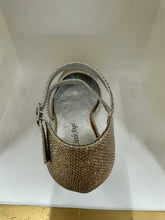Load image into Gallery viewer, Glittery Crystal Cross-Strap Shoes

