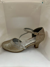 Load image into Gallery viewer, Glittery Crystal Cross-Strap Shoes
