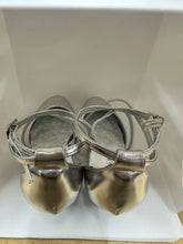 Load image into Gallery viewer, Sequin Trim Strappy Kitten Shoes
