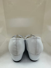 Load image into Gallery viewer, Bow with Crystal Accent Wedge Shoes
