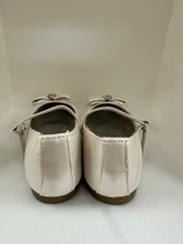 Load image into Gallery viewer, Pearlescent Bow &amp; Crystal Ballerina Shoes
