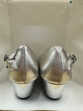 Load image into Gallery viewer, Sparkly Bow &amp; Ribbon Wedge Shoes
