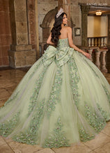 Load image into Gallery viewer, Majestic Glittery Tulle Ballgown with 3D Flowers
