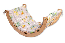 Load image into Gallery viewer, Large Montessori Climbing Arch/Rocker with Pillow Set
