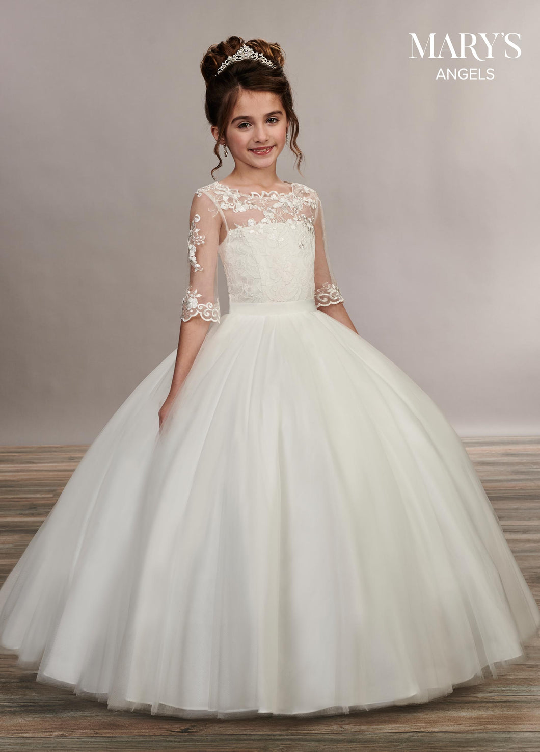 Charming Tulle + Lace Gown
