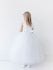 Load image into Gallery viewer, Satin + Tulle Dress with Choice of Sash Type and Color

