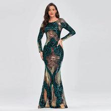 Load image into Gallery viewer, Sequin Mermaid Gown
